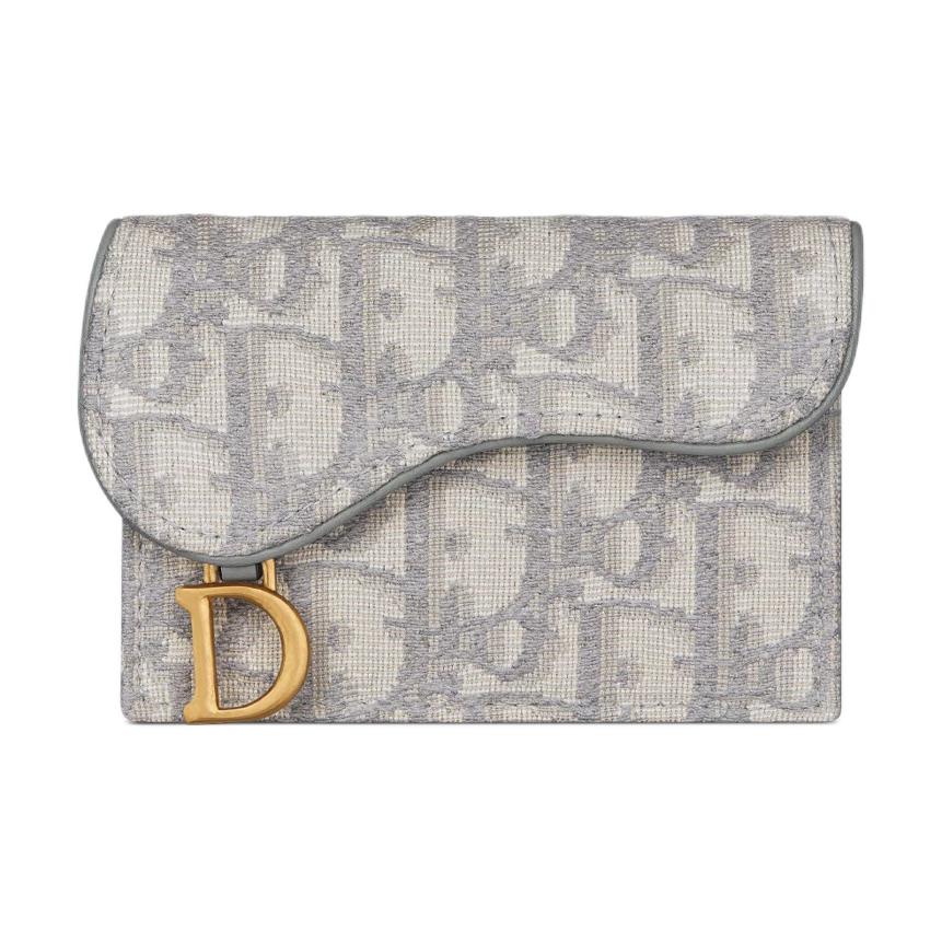 

DIOR Косой тканевый картхолдер