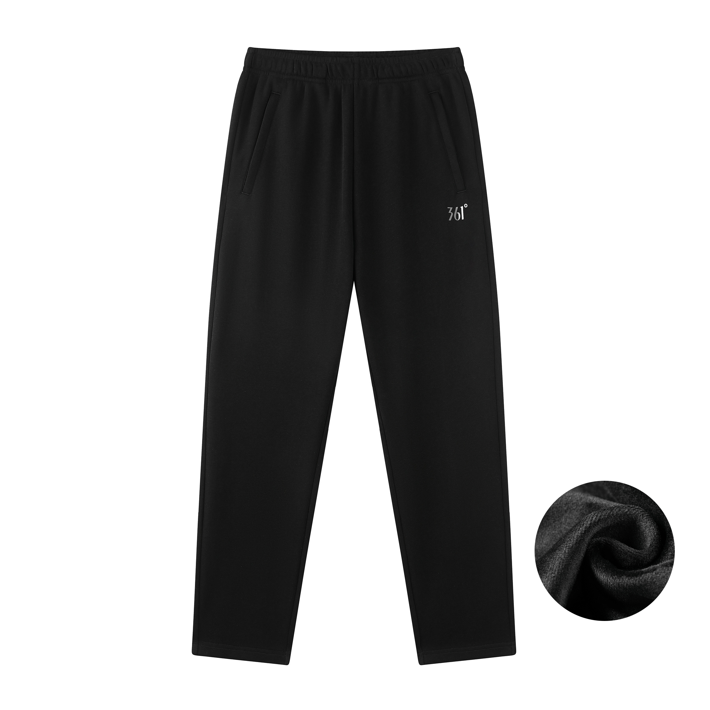 

361° Толстые вязаные свитшоты Unisex Super Black прямого кроя