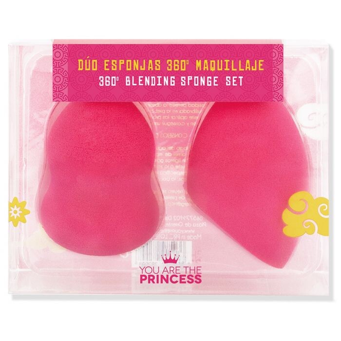 

Спонж Cuki Cat Dúo Esponjas de Maquillaje 360º You Are The Princess, 2 unidades