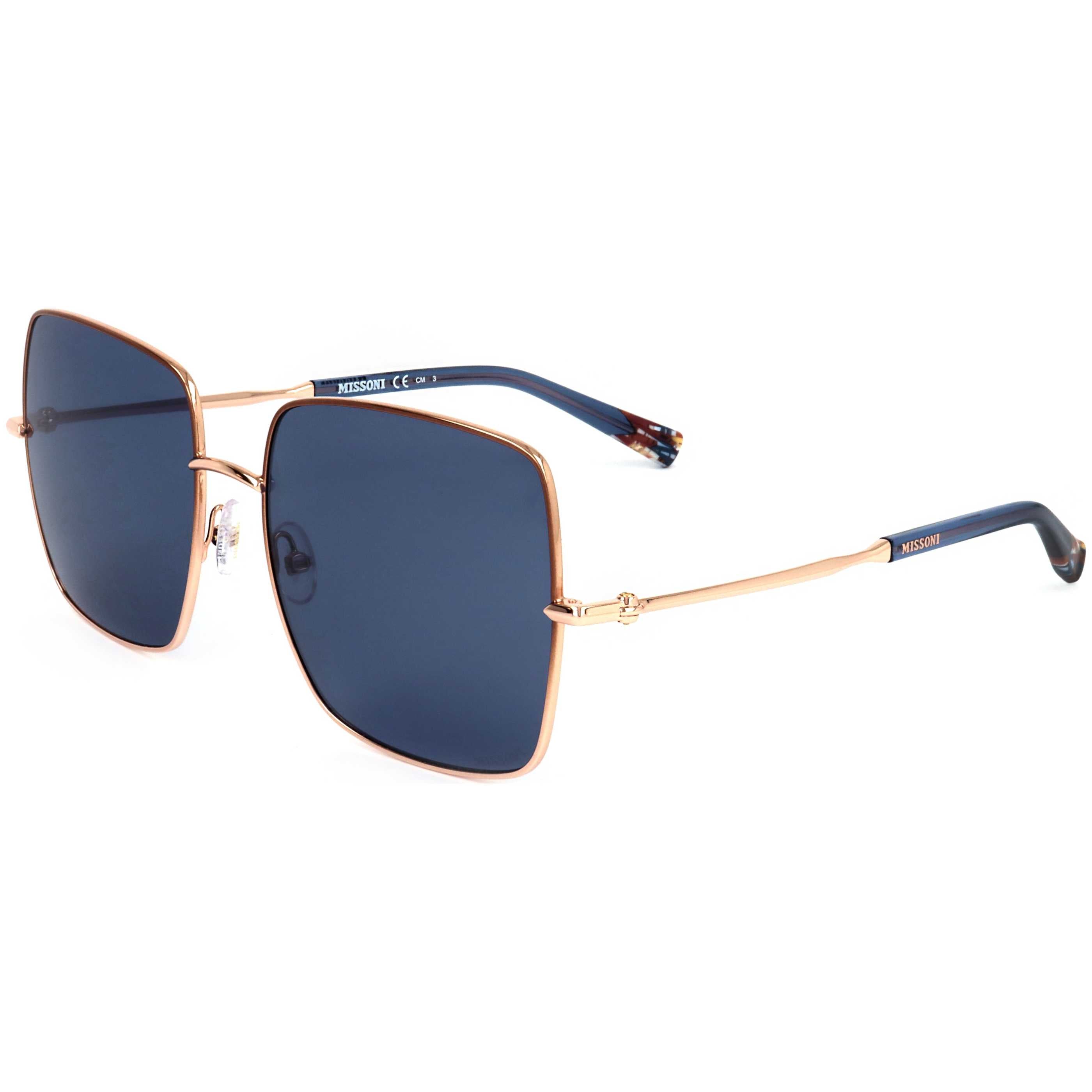 

Missoni Женские солнцезащитные очки 58 мм серые, золотой