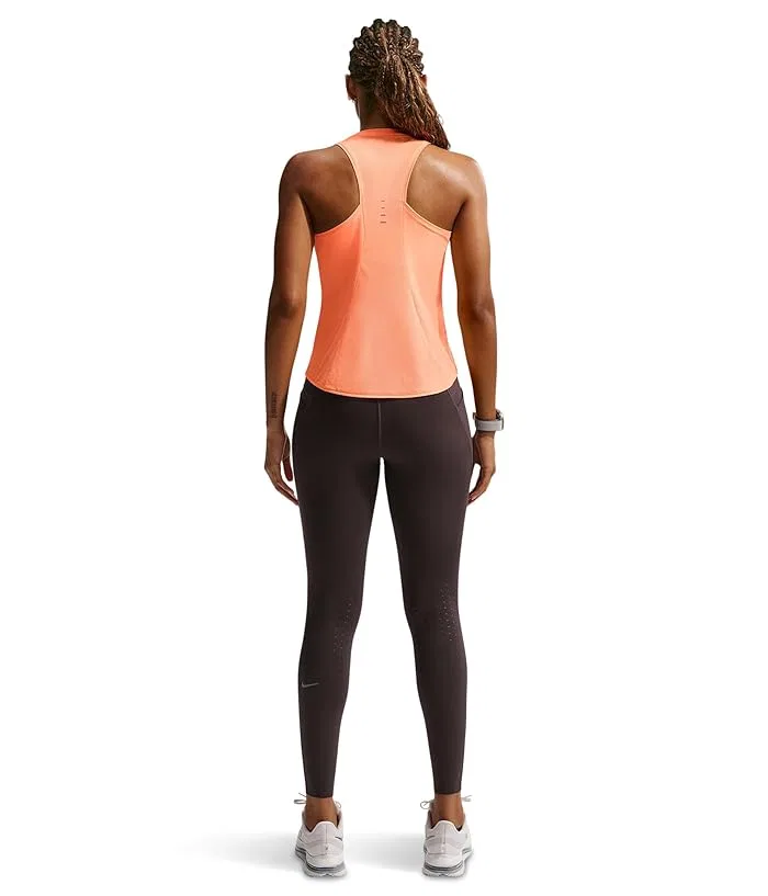 Топ для бега Swift Dri-FIT Nike, Orange Pulse/Reflective Silver — фото 2