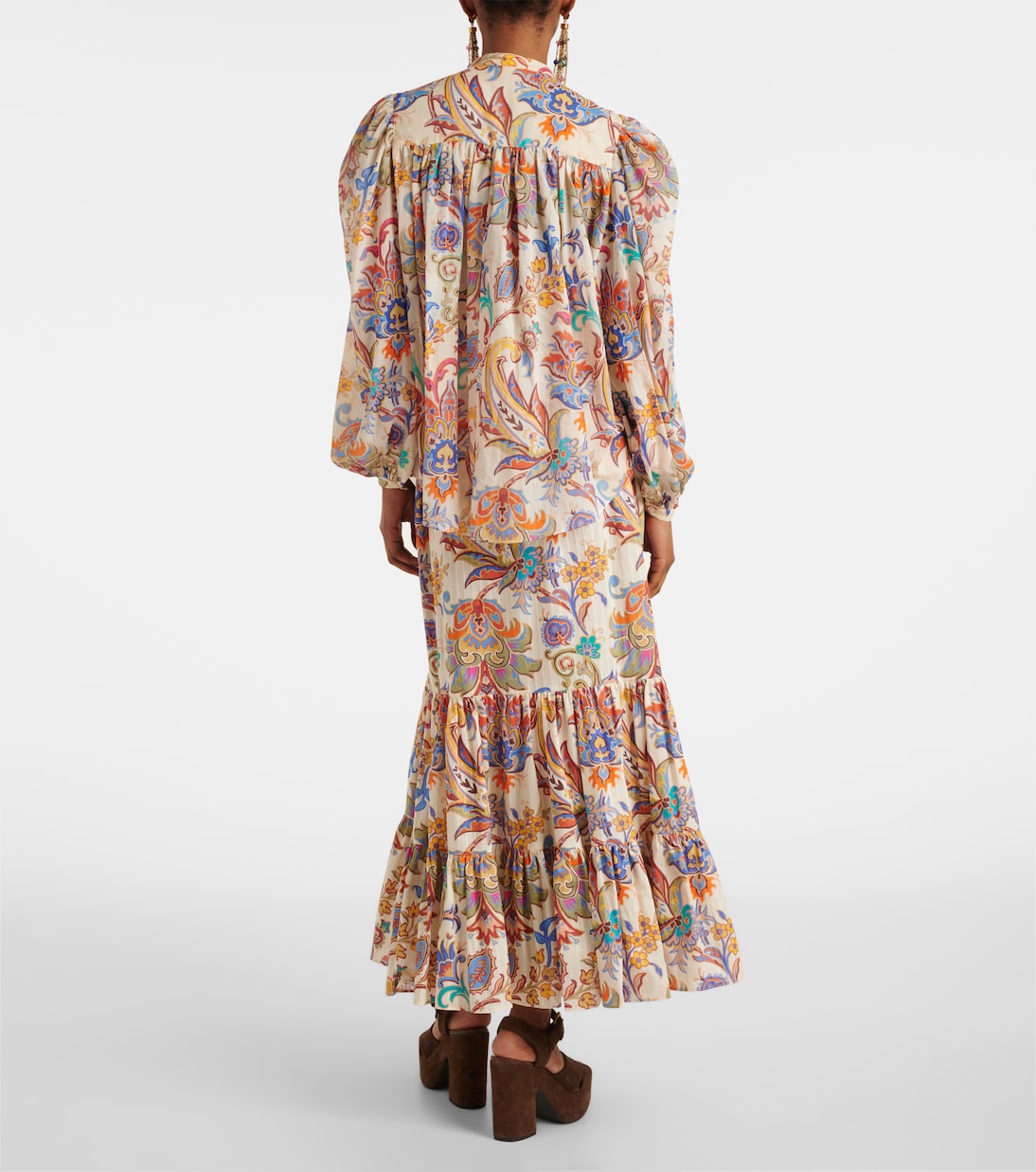 Блуза из хлопка с узором пейсли Etro, Stampa F. Do Bianco — фото 3