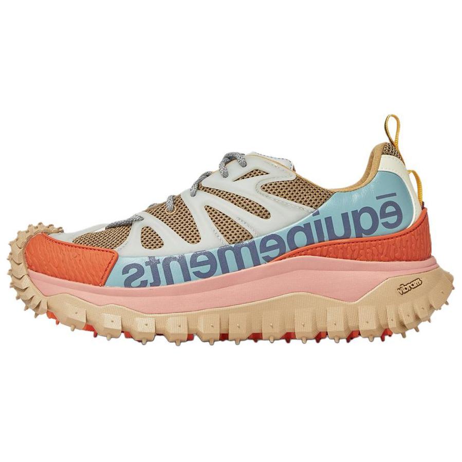 

Moncler Кроссовки Trailgrip Amoeba Low Top Casual, мужские, оранжево-розовые