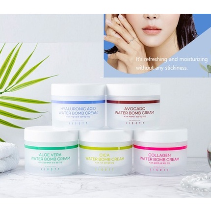 

Крем Water Bomb 150ml with Collagen, Hyaluronic Acid, Cica, Avocado, Aloe