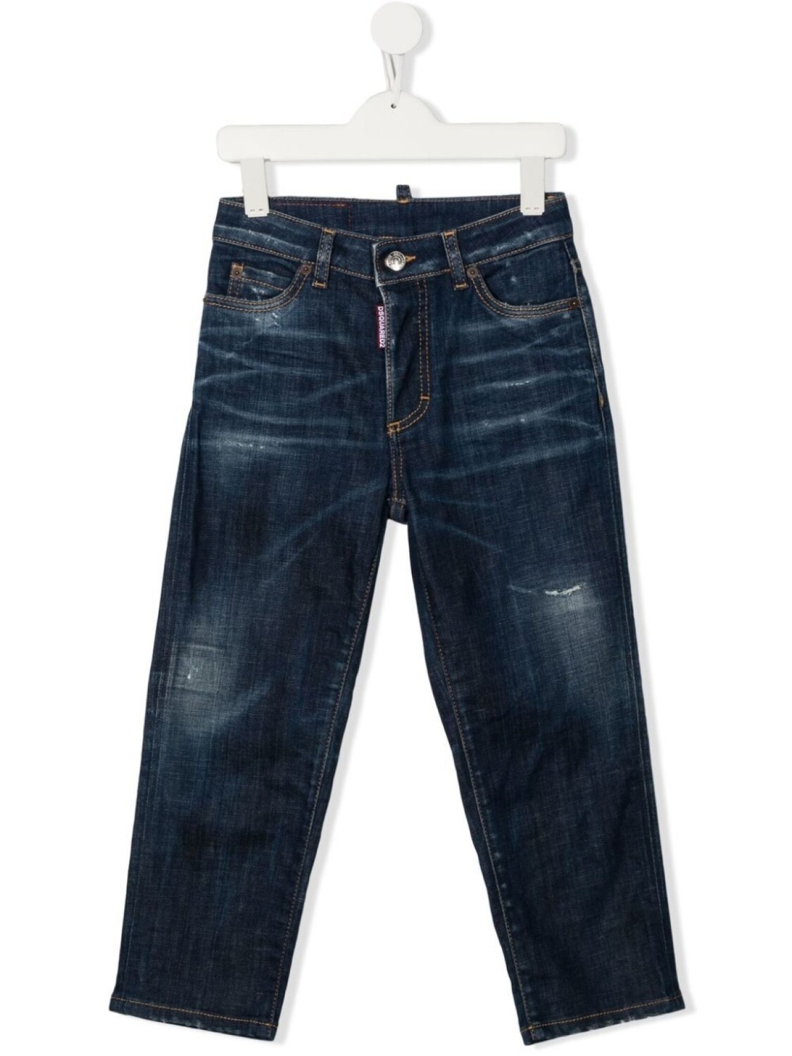 

DSQUARED2 KIDS прямые джинсы, синий