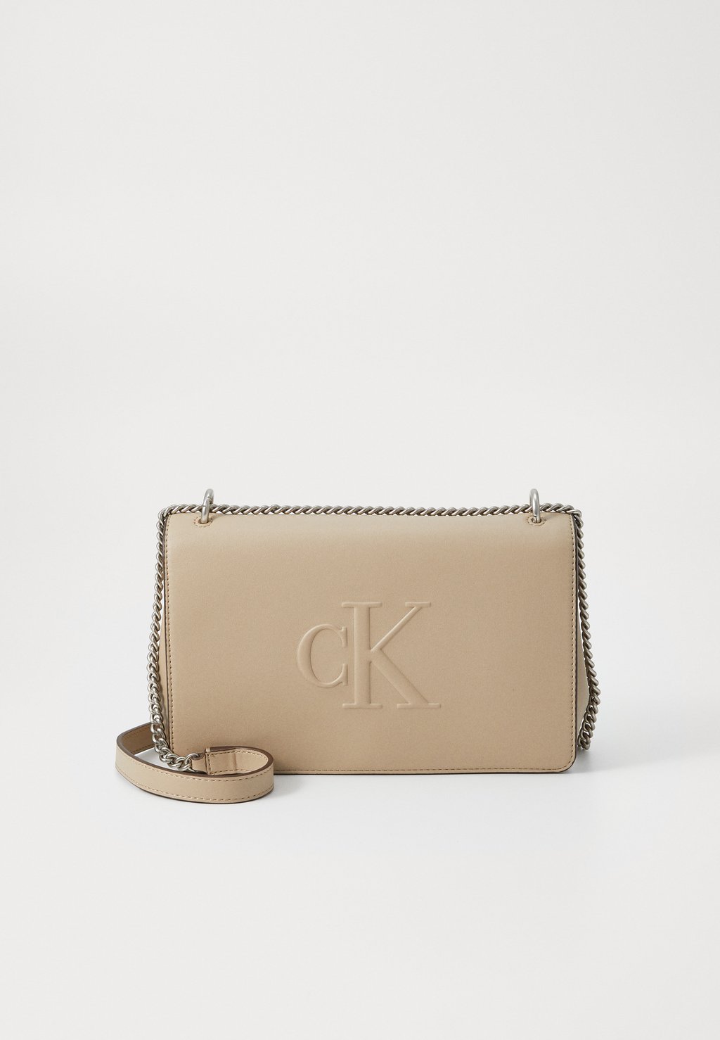 

Сумка через плечо SCULPTED SHOULDER BAG Calvin Klein Jeans, бежевый