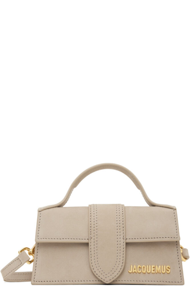 

Сумка «The Bambino» цвета тауп JACQUEMUS