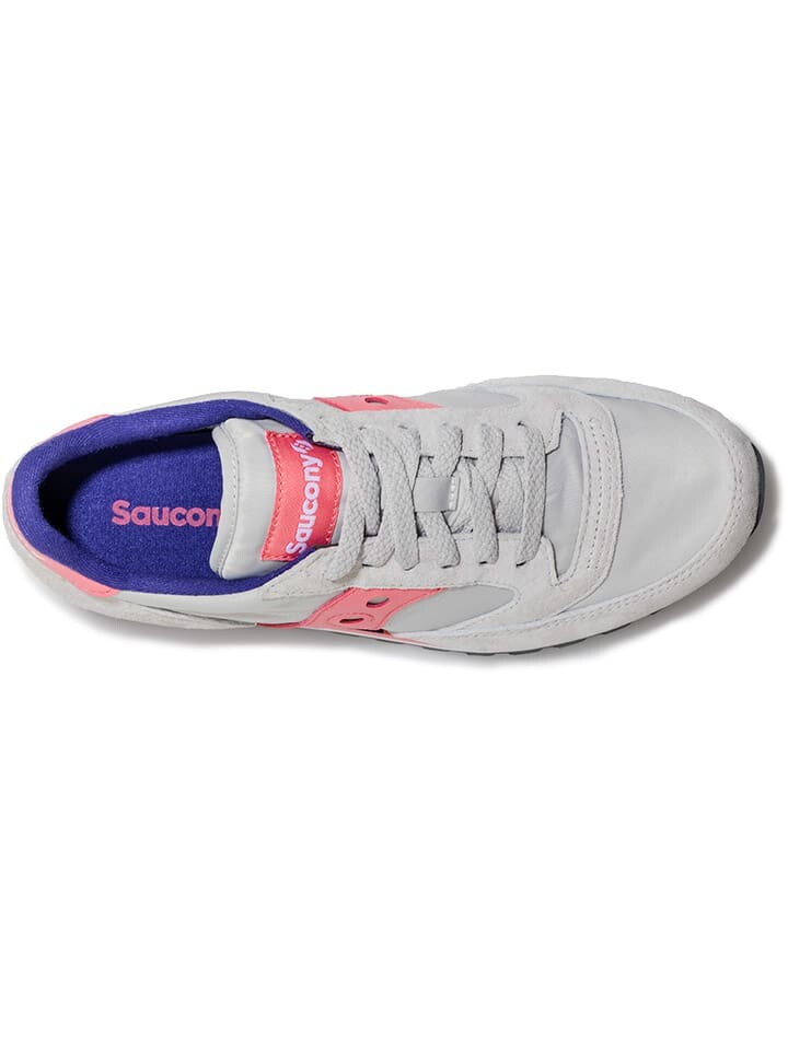 Кроссовки на шнуровке Saucony Sneakers Jazz Triple, цвет Grau/Pink — фото 4