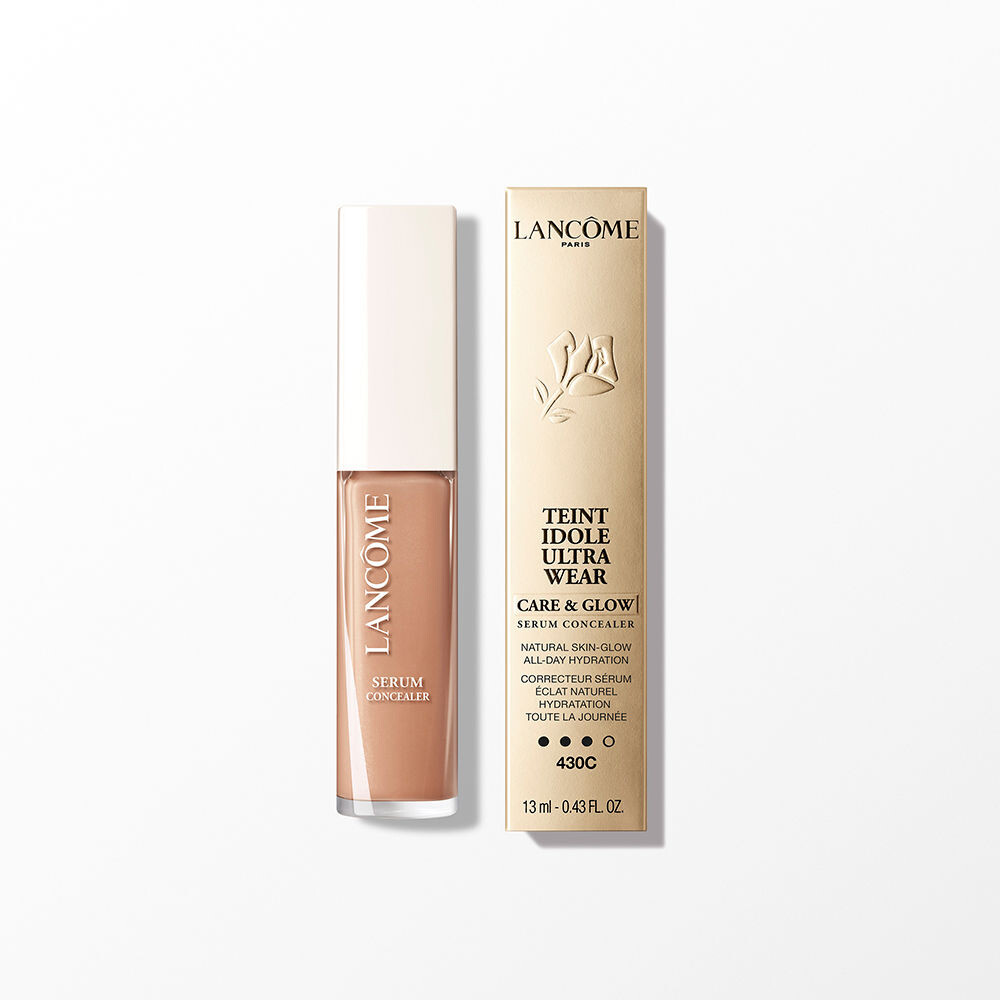 Консиллер макияжа Teint idole ultra wear care & glow serum concealer Lancôme, 13,5 мл, 430C — фото 2