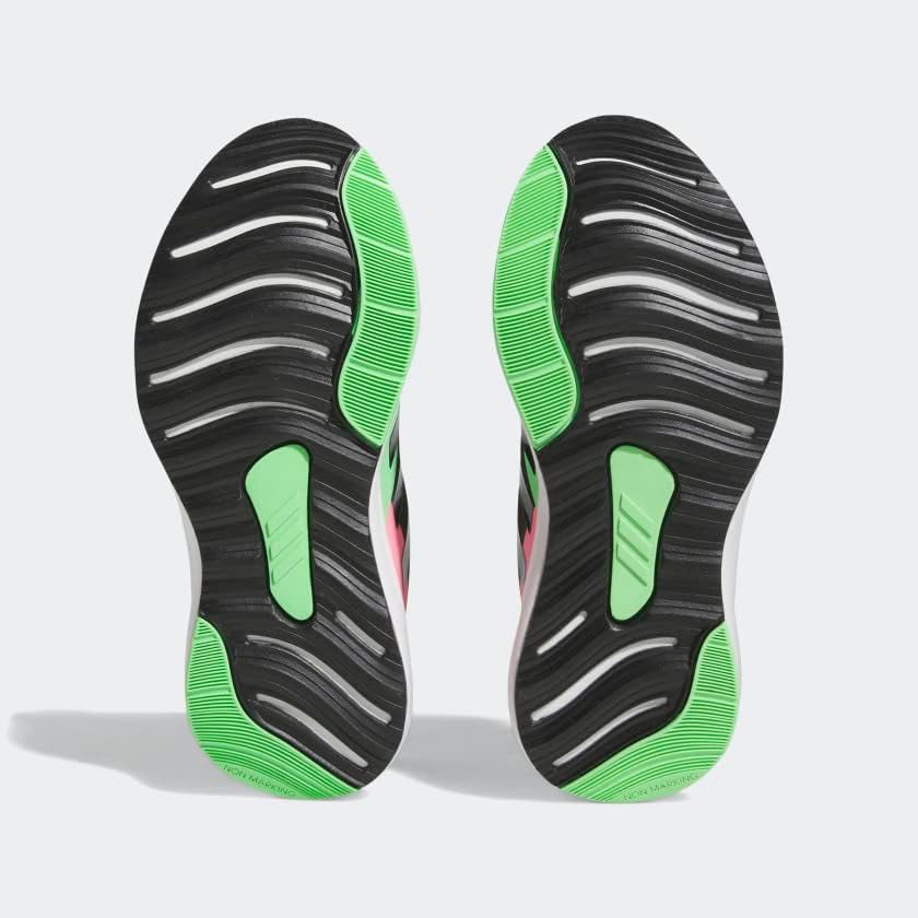 Кроссовки для детей adidas FortaRun с амортизацией Cloudfoam, черный/розовый — фото 4