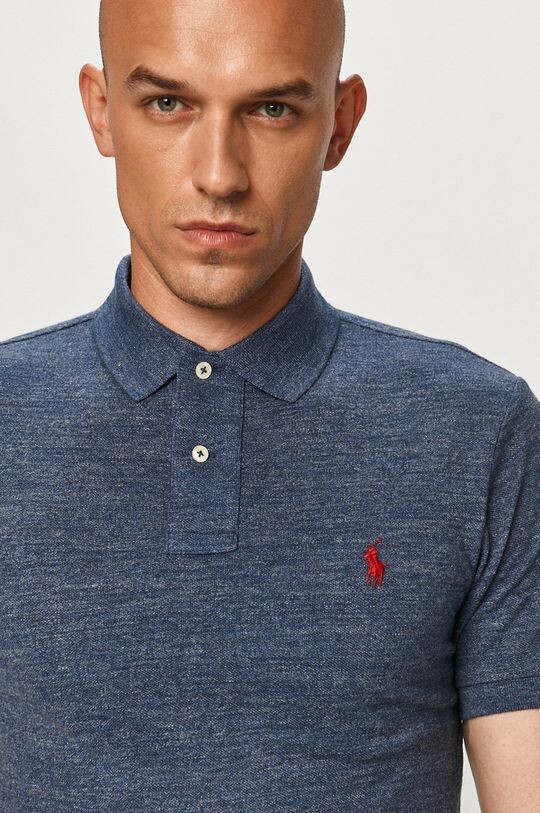 Поло Ральф Лорен - Поло 710548797012 Polo Ralph Lauren, темно-синий — фото 4