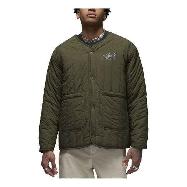 

Куртка Air Jordan Flight Heritage Reversible Jacket 'Green', зеленый