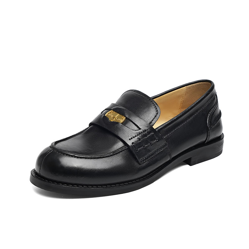 RED DRAGONFLY Лоферы женские черные, красно-коричневые — красно-коричневые, цвет Red Brown — фото 4