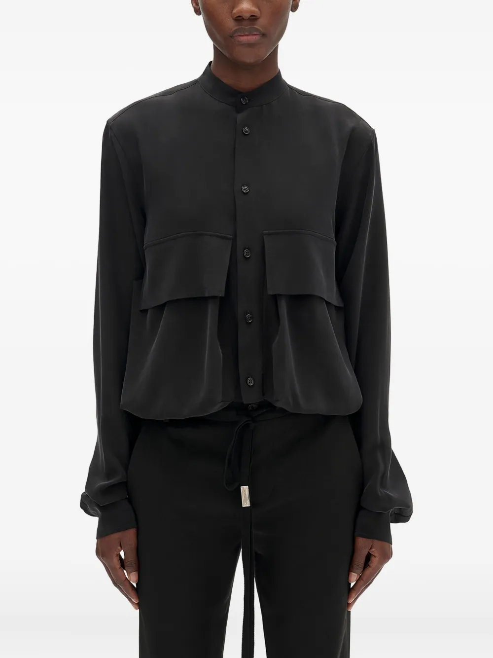 

Рубашка Карита в стиле карго Ann Demeulemeester, черный