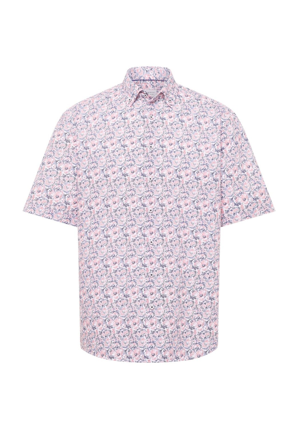 

Рубашка из жатого хлопка COMFORT FIT ETERNA, красный