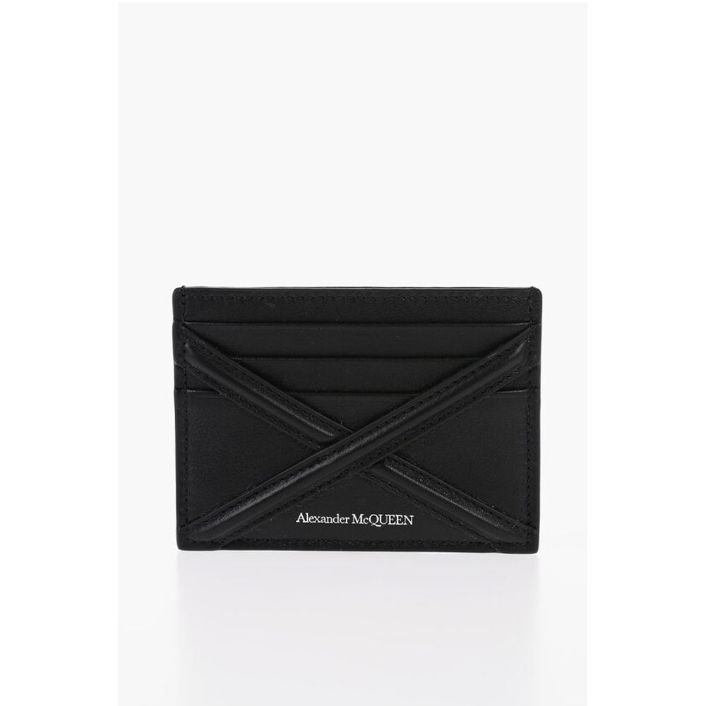 

Кожаный держатель для карт Alexander Mcqueen, Black