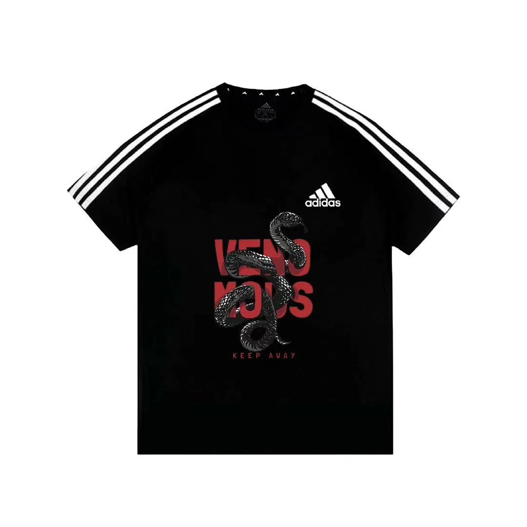 Футболка с круглым вырезом Adidas Must Haves черная
