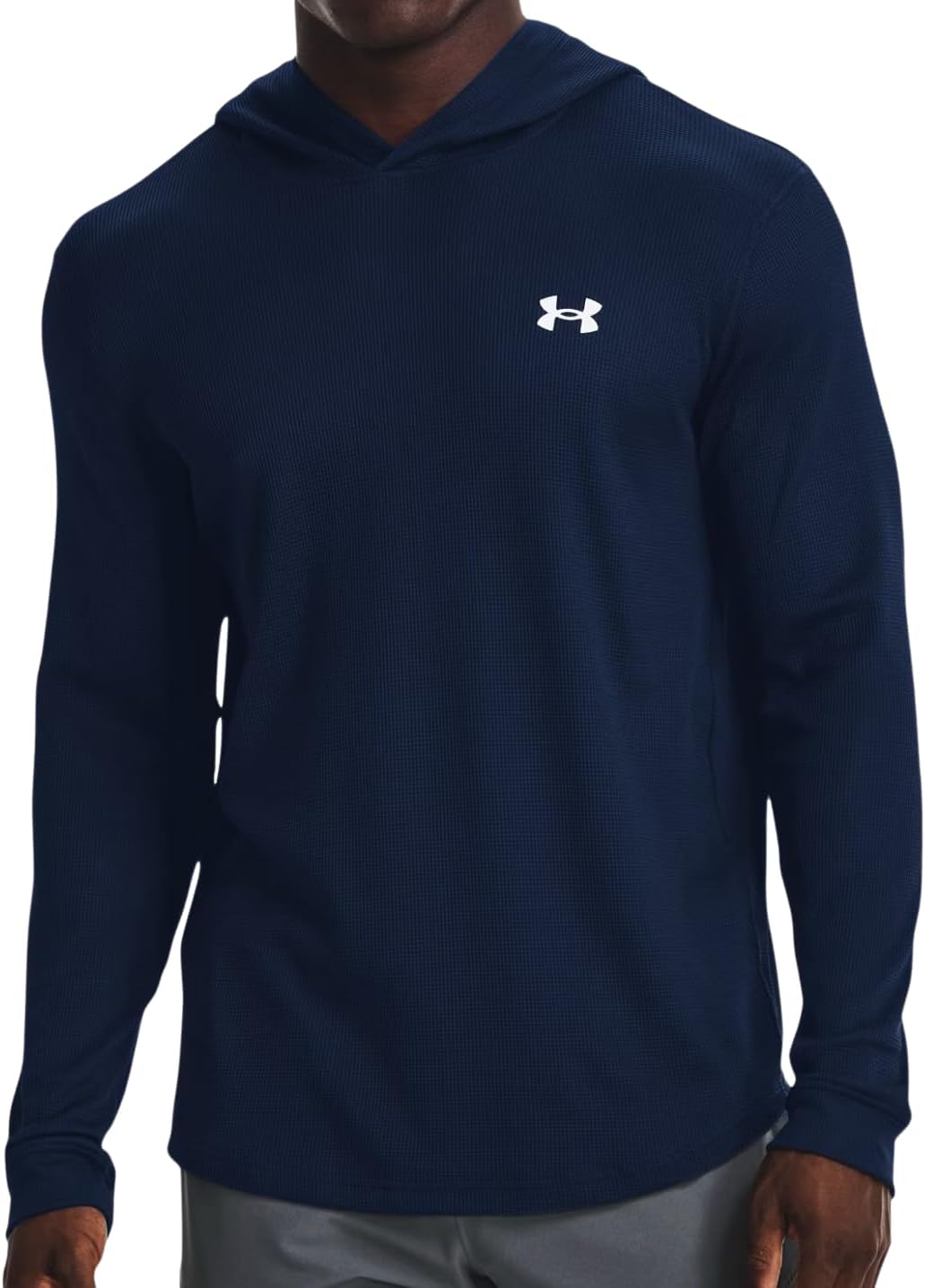 

Under Armour мужская вафельная спортивная толстовка, Academy/White-408