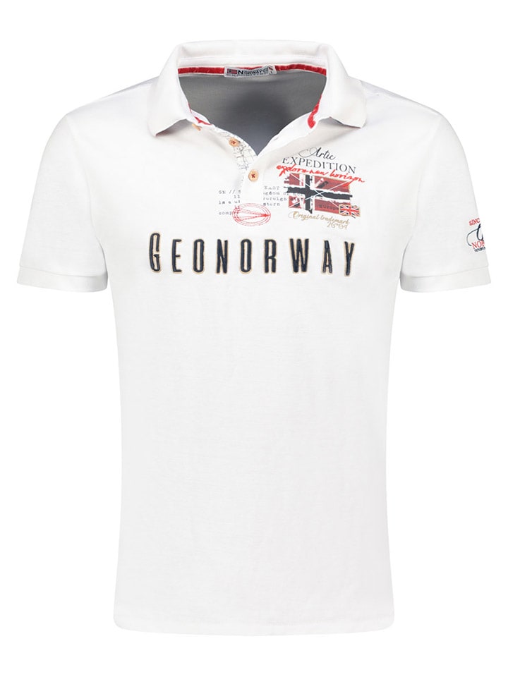 

Футболка поло Geographical Norway, белый