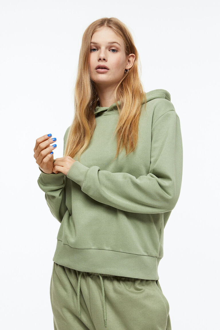 

Толстовка с капюшоном H&M, хаки