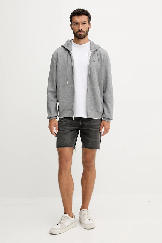 

Хлопковая футболка Calvin Klein Jeans, белый
