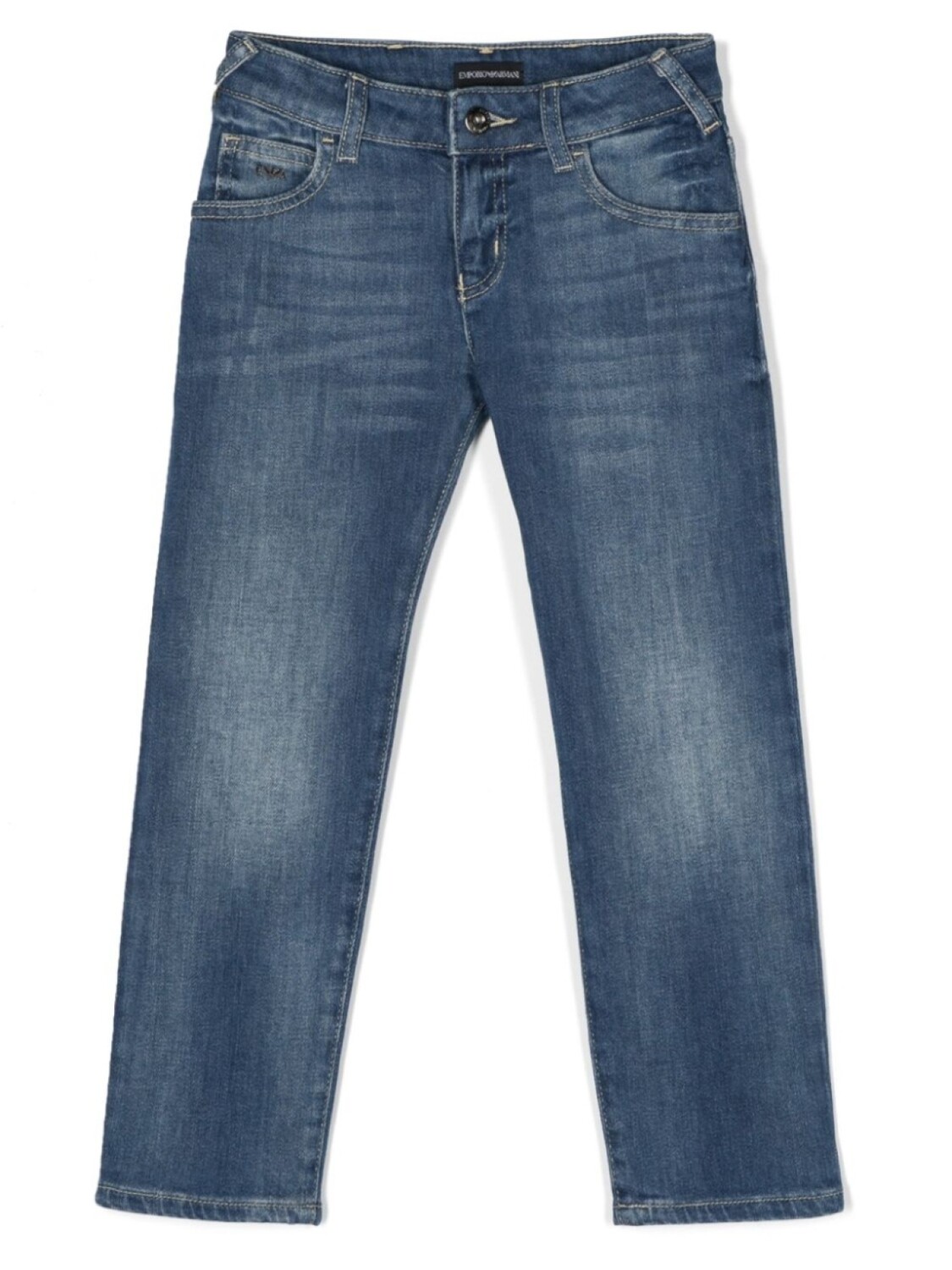 

Emporio Armani прямые джинсы J45, синий