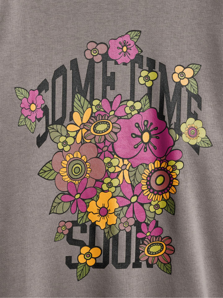 Толстовка Sometime Soon Sweatshirt Stsjessie Mädchen, цвет STEEPLE GRAY — фото 3