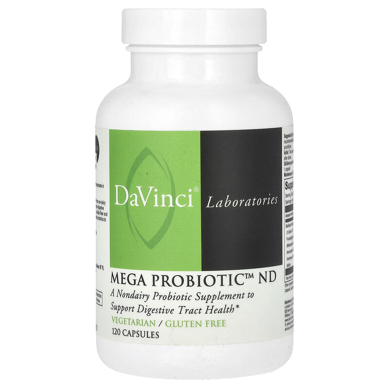 

DaVinci Laboratories, Mega Probiotic-ND, 120 капсул