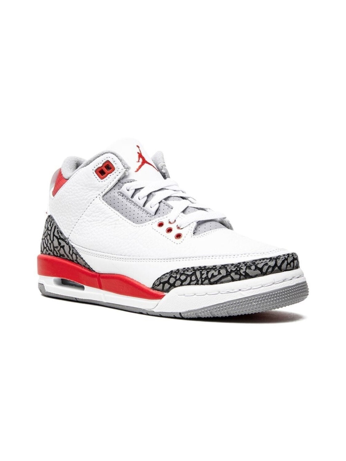 

Кроссовки Air Jordan 3 Retro Fire Red 2022 Jordan Kids, белый