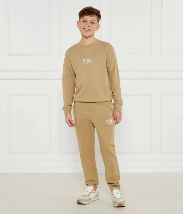 Спортивные штаны Regular fit Polo Ralph Lauren, бежевый — фото 2