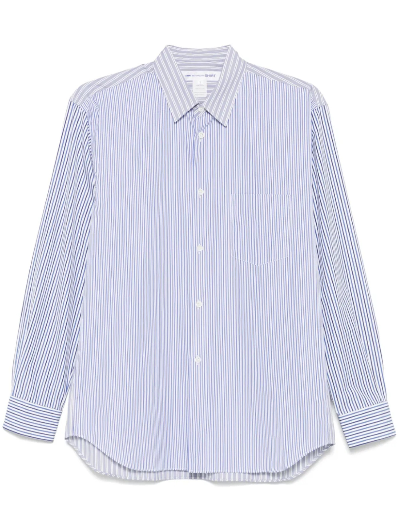 

Рубашка в полоску Comme Des Garçons Shirt, синий