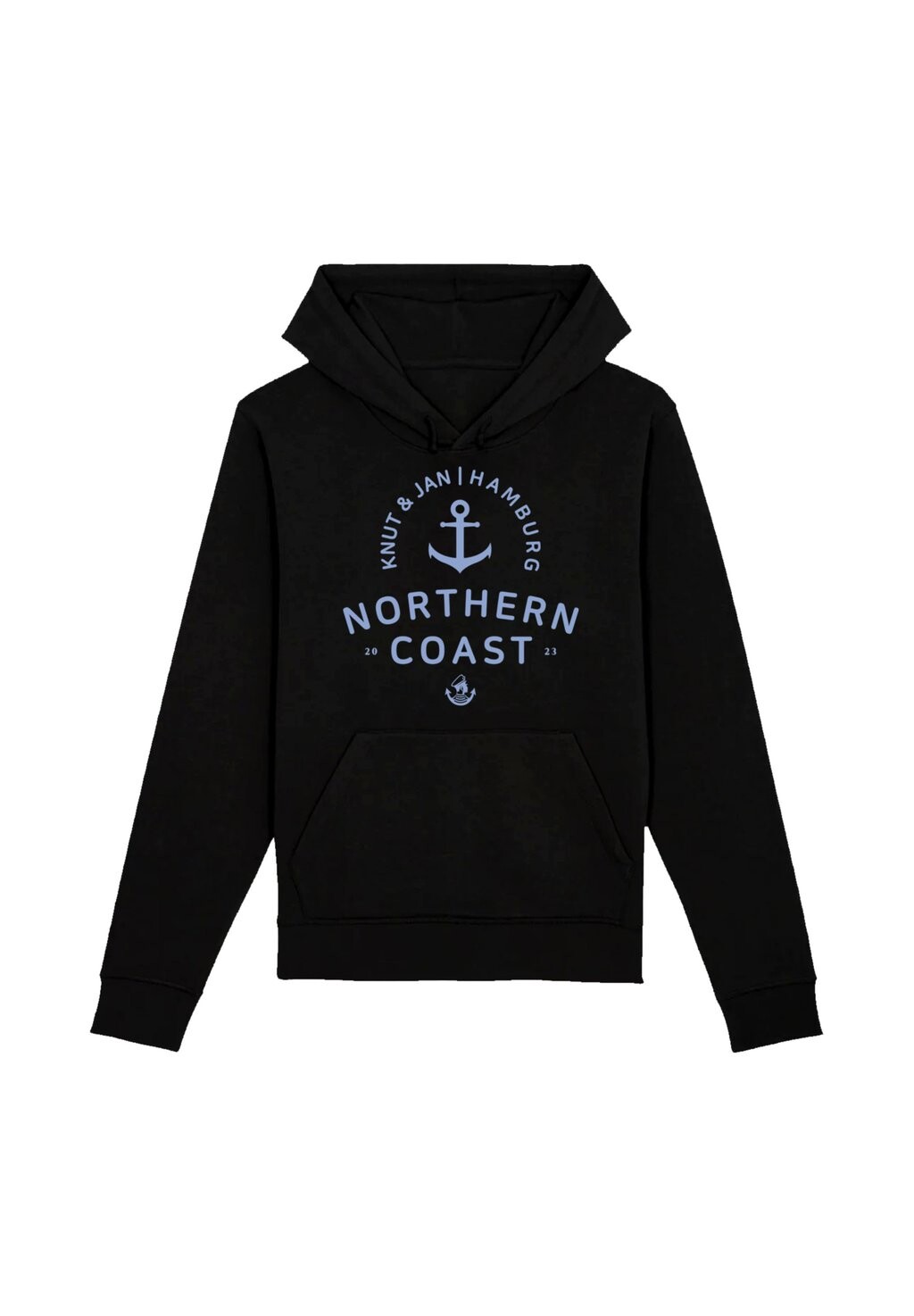 

Толстовка с капюшоном NORDSEE KNUT JAN HAMBURG F4NT4STIC, черный