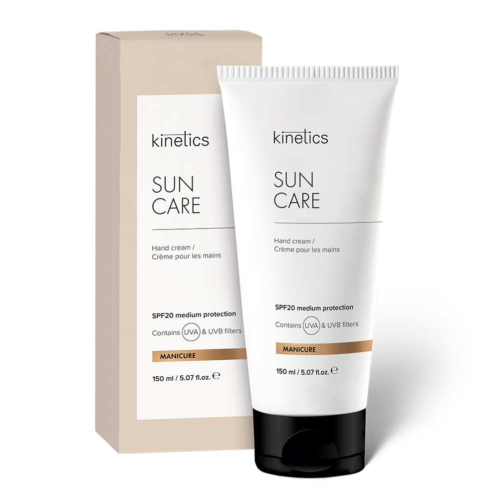 

Крем для рук с SPF20 hand care sun care cream spf20 Kinetics, 150 мл