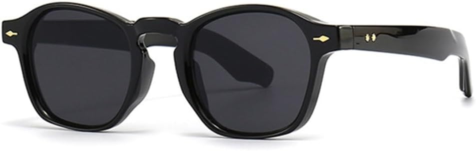 

Популярные в 2027 году квадратные солнцезащитные очки для женщин с заклепками, солнцезащитные очки UV400 с градиентом, модные солнцезащитные очки для мужчин MTZJH, Black Gray