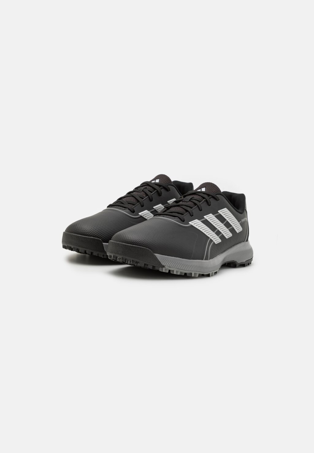 Кроссовки для гольфа adidas Golf, черный/серебристый металлик/железный металлик Traxion Lite Max Sl — фото 2