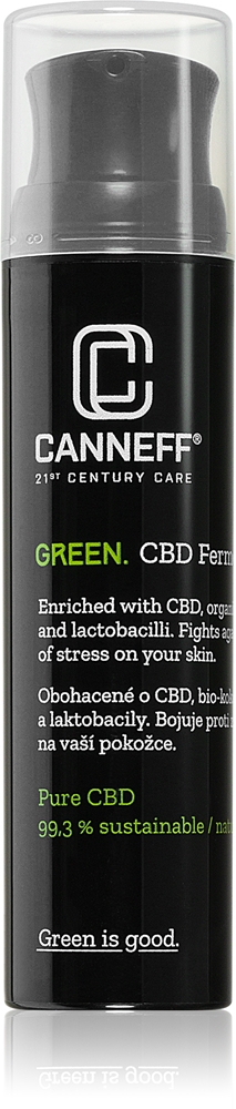 

Зеленая ферментированная сыворотка Zen Serum с КБД, антивозрастная сыворотка для лица Canneff, 30 мл