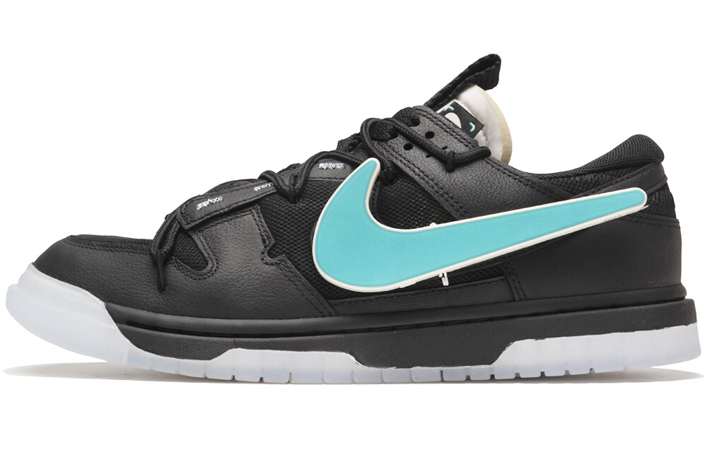 

Кроссовки Nike Air Dunk Jumbo Skateboarding Shoes Men Low-top Blue, черный