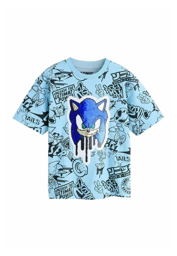 Футболка с принтом Licensed Sonic, Next, синий