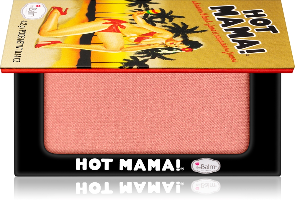

Mama hot румяна и тени для век в одном Thebalm, atspalvis beautiful peachy pink 4,2 гр