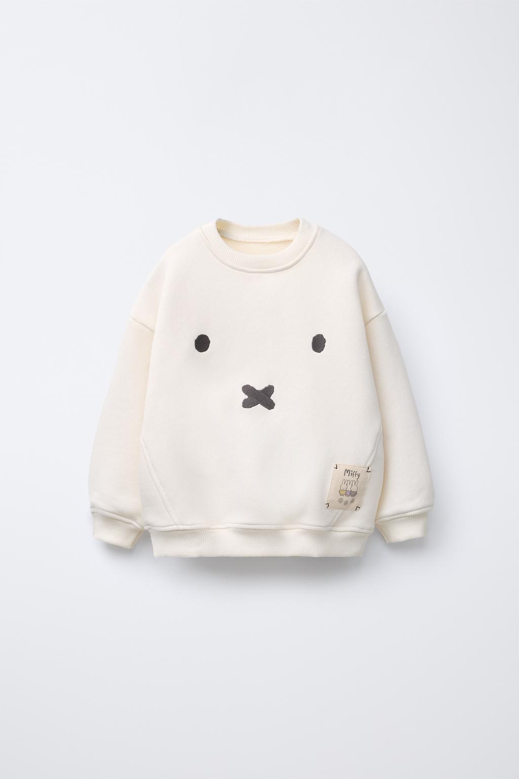 

Толстовка miffy ZARA, экрю
