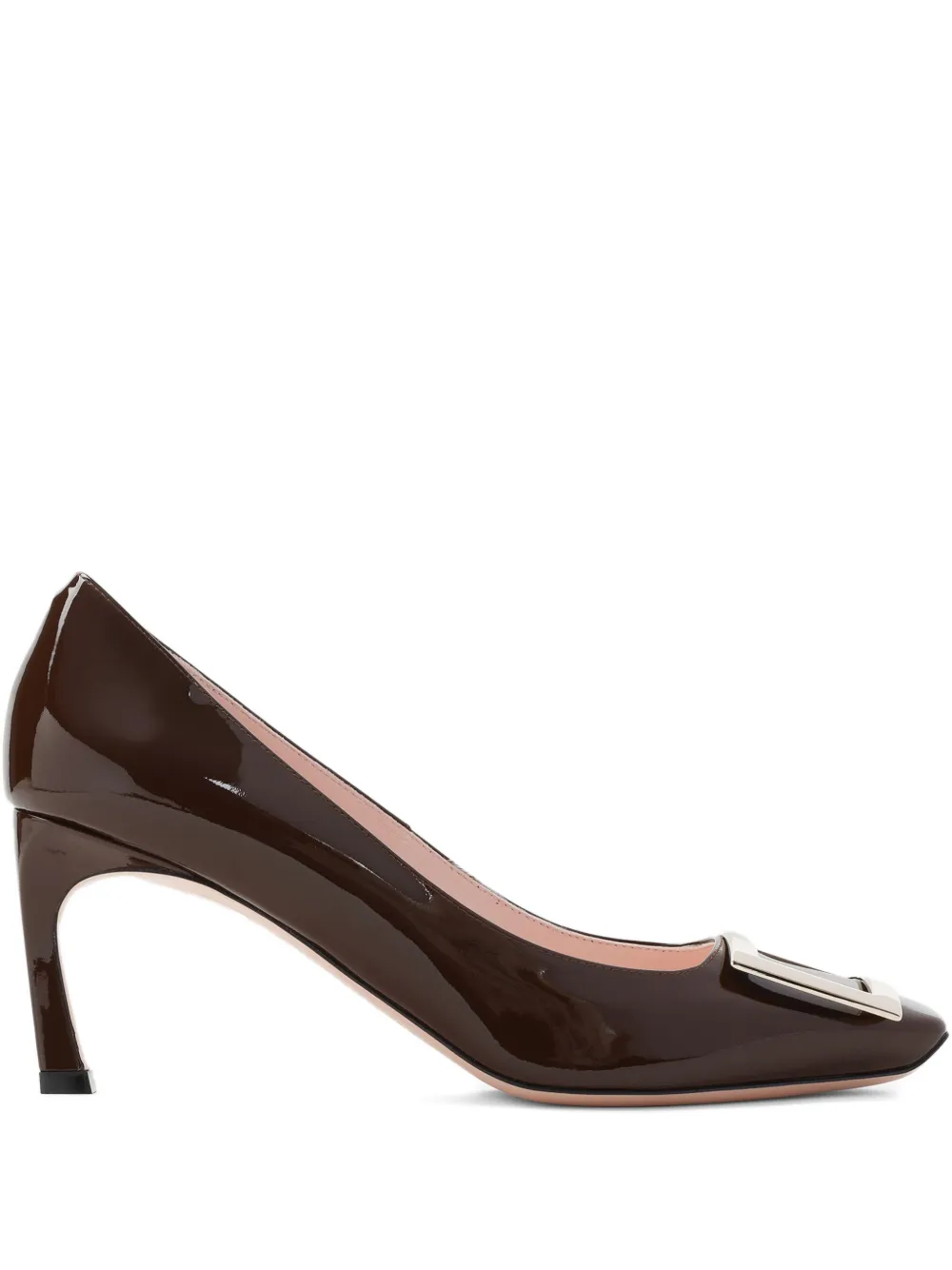 Туфли с пряжками Roger Vivier, коричневый