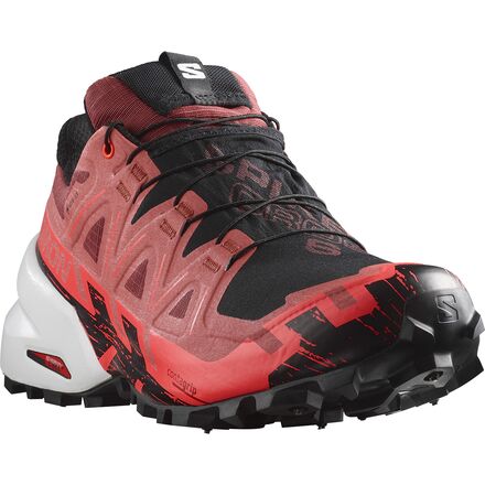 

Кроссовки для бега по пересеченной местности Spikecross 6 GTX Salomon, цвет Cow Hide/Black/Fiery Coral, Серый, Кроссовки для бега по пересеченной местности Spikecross 6 GTX Salomon, цвет Cow Hide/Black/Fiery Coral