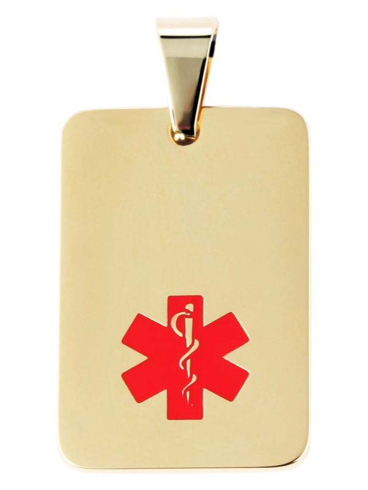 

Adeliás Универсальный кулон - кулон из нержавеющей стали красного цвета