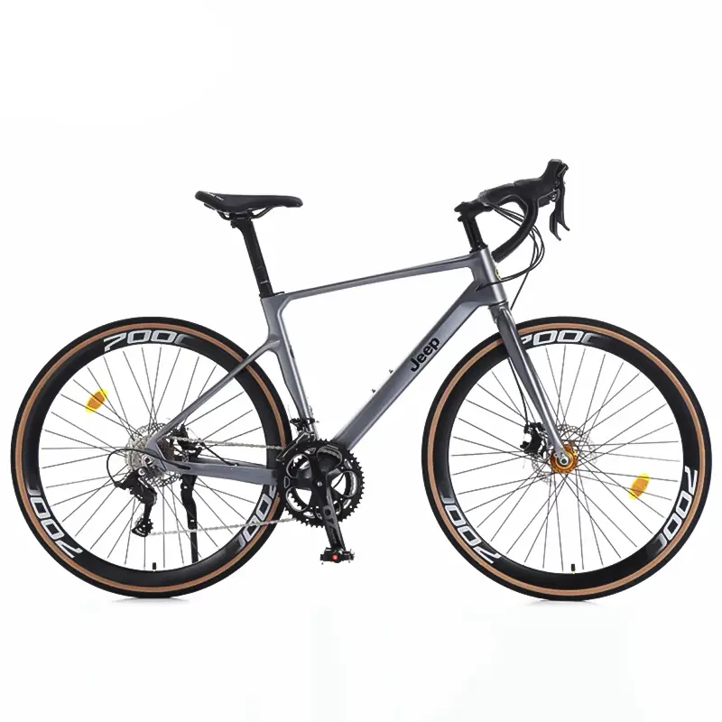 

Горный велосипед Magnesium Alloy с дисковыми тормозами для взрослых Jeep, серый