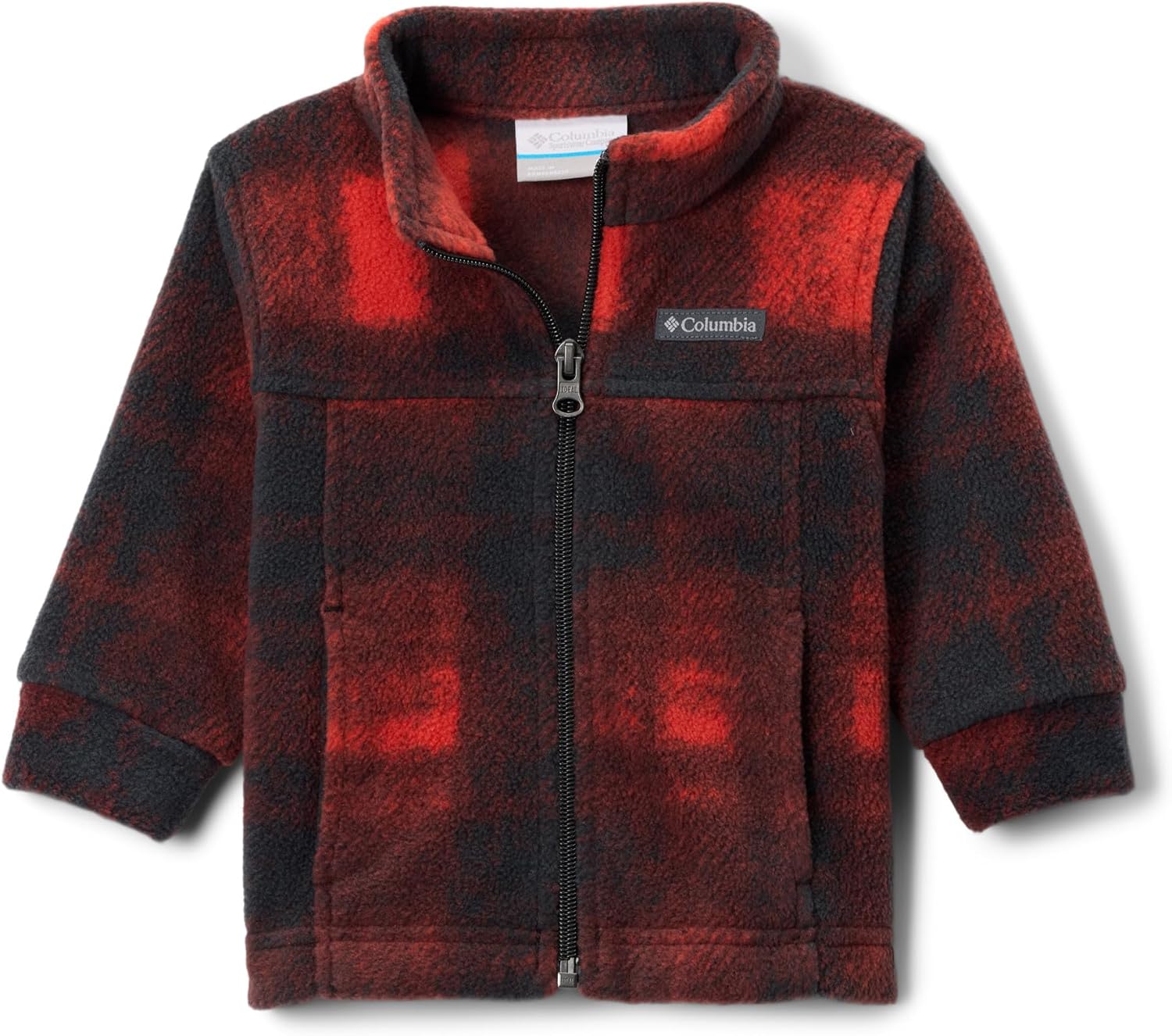 

Columbia Unisex Baby Zing III Fleece, Sail Red Omblur Tonal