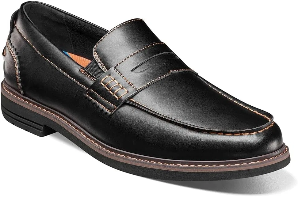 Лоферы Nunn Bush Oslo Moc Toe Penny Loafer, черный