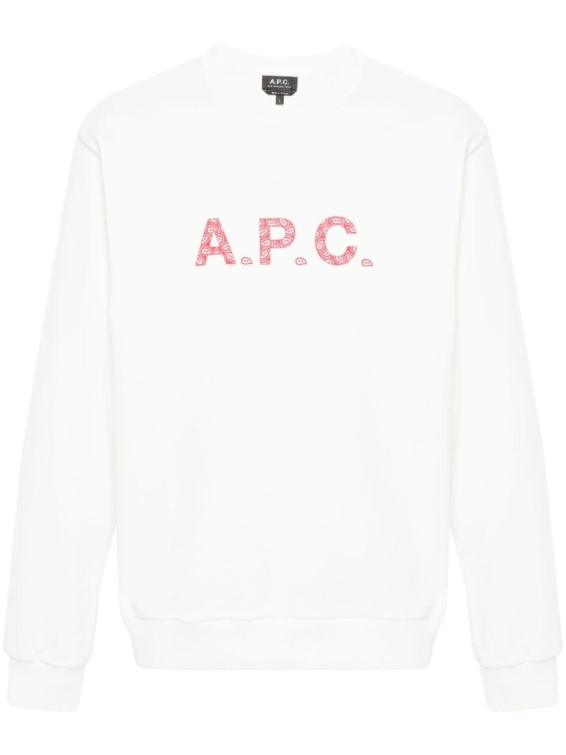 

A.P.C. толстовка с логотипом, белый