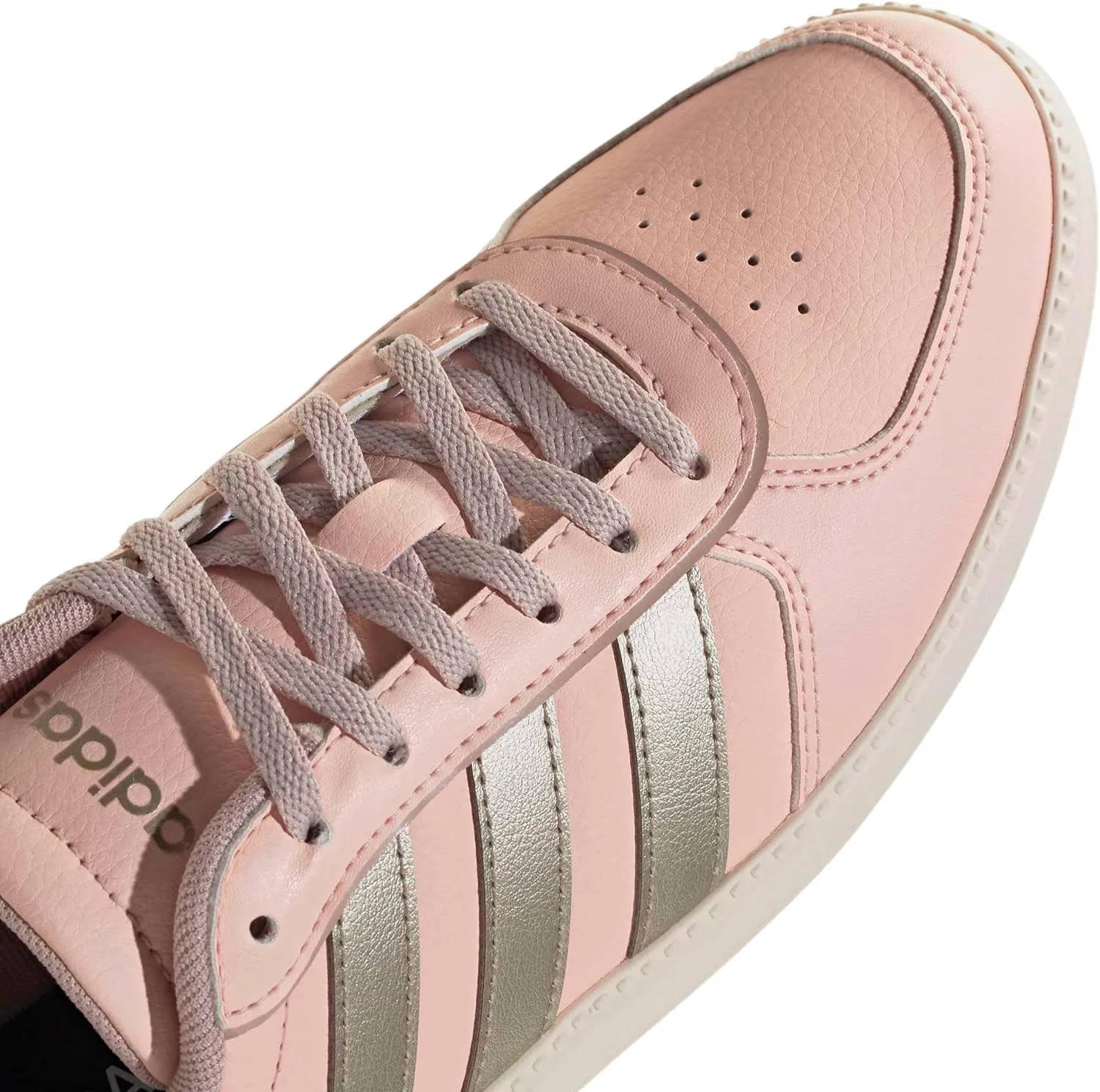 Унисекс кроссовки Adidas Breaknet Sleek, белый/розовый — фото 4