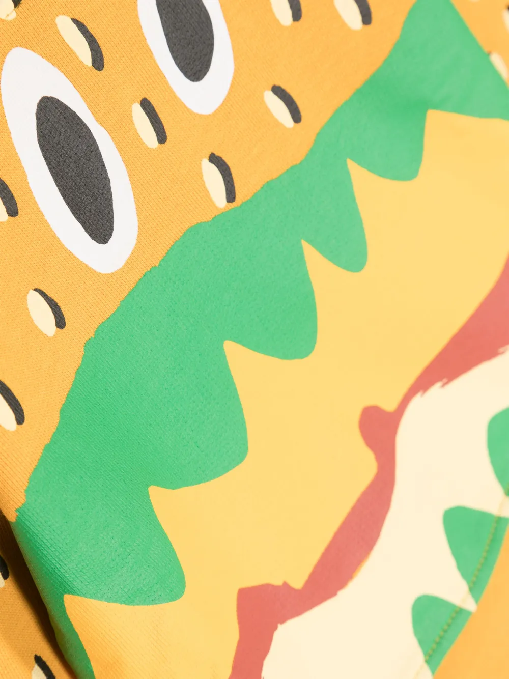 Джемпер с графичным принтом Stella McCartney Kids, оранжевый — фото 3
