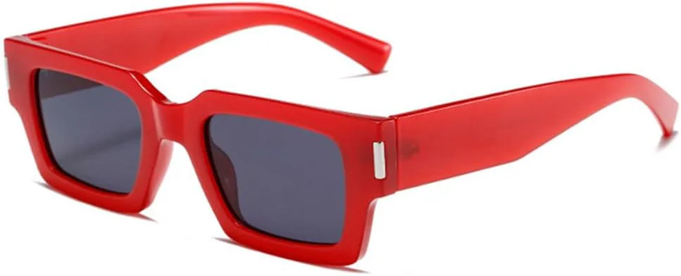 

Солнцезащитные очки UV400 для мужчин и женщин | Легкая оправа Rivets, конфетный цвет | Для вождения и занятий спортом на открытом воздухе generic, Red Grey